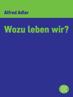 cover image of Wozu leben wir ?